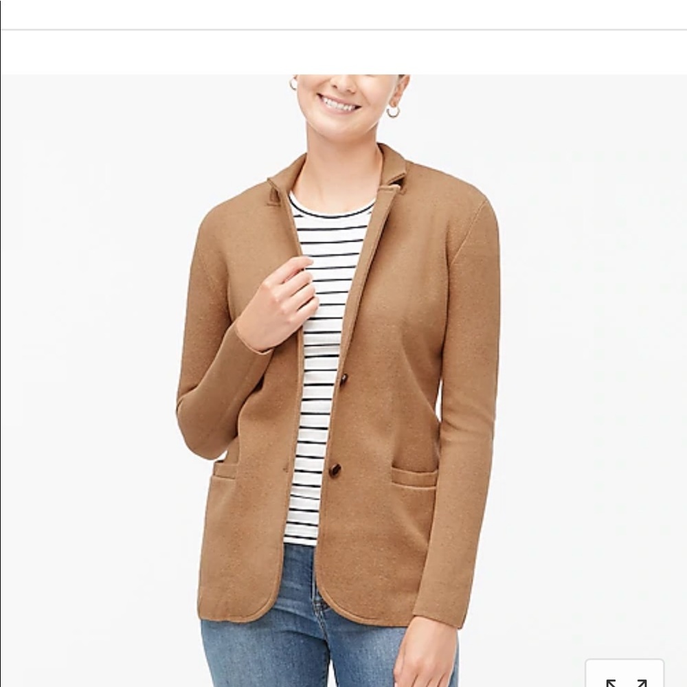 NEW WITH TAGS J Crew Sweater Blazer